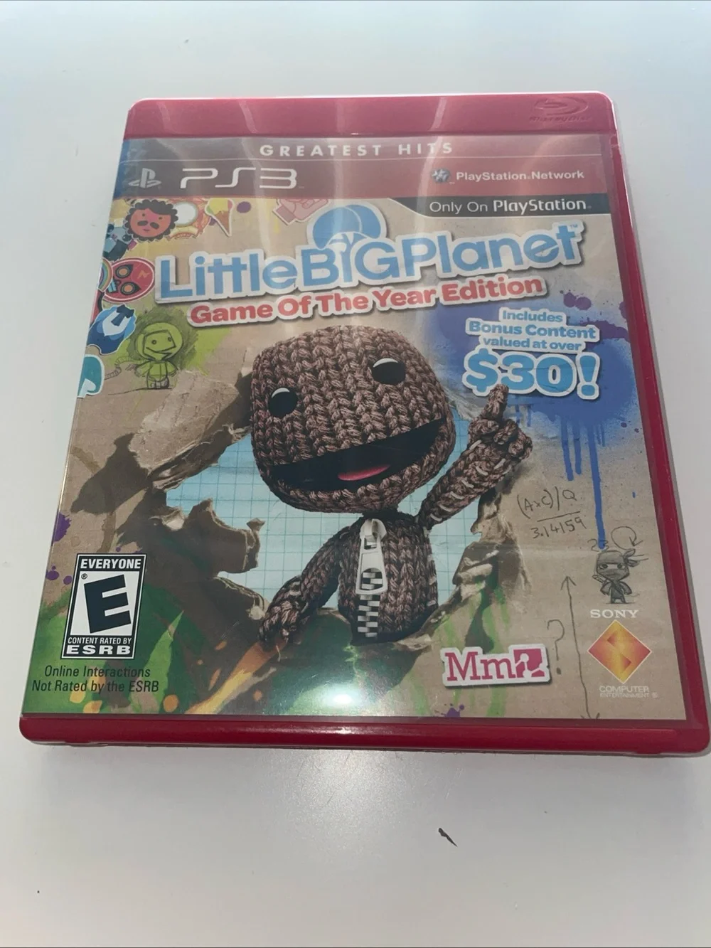 PS3 Little Big Planet 2 Rare Not For Resale Barcode 000000000000 Complete